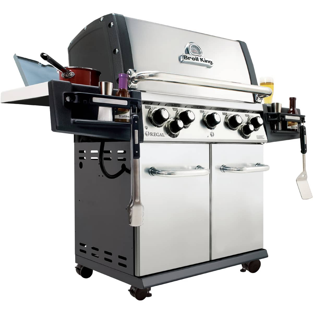 Regal S 590 IR gasolgrill, svart