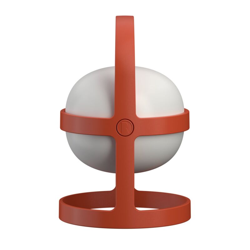 Soft Spot Solar Circular lampe 18,5 cm, terracotta