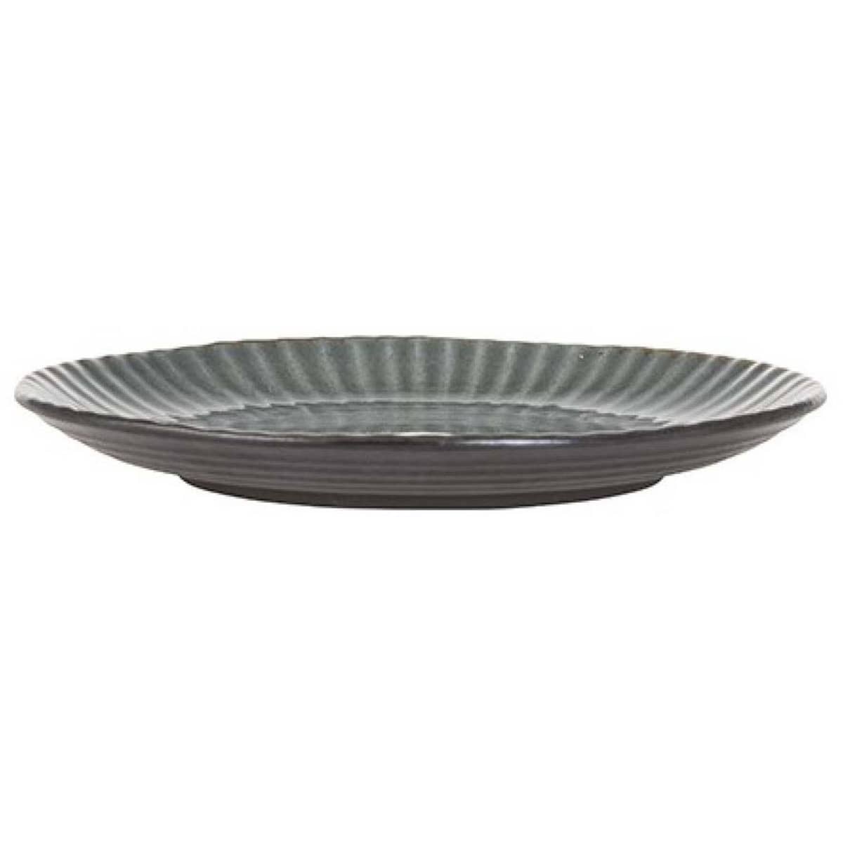 Tallrik Birch Line 21,5 cm Grå