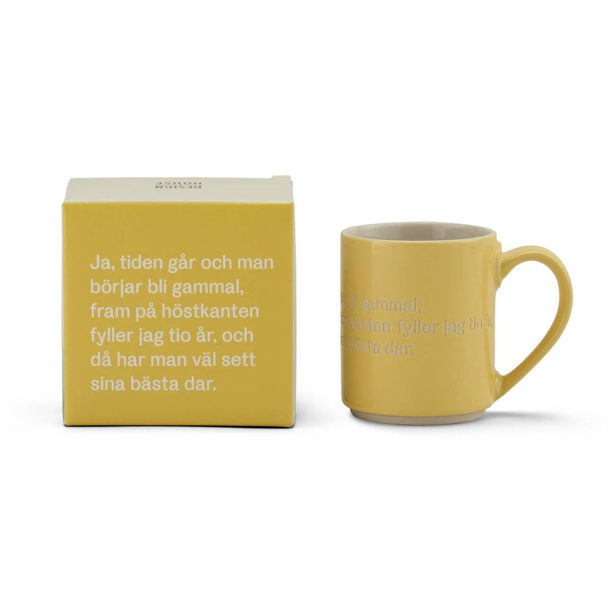 Astrid Lindgren mugg, Ja tiden går