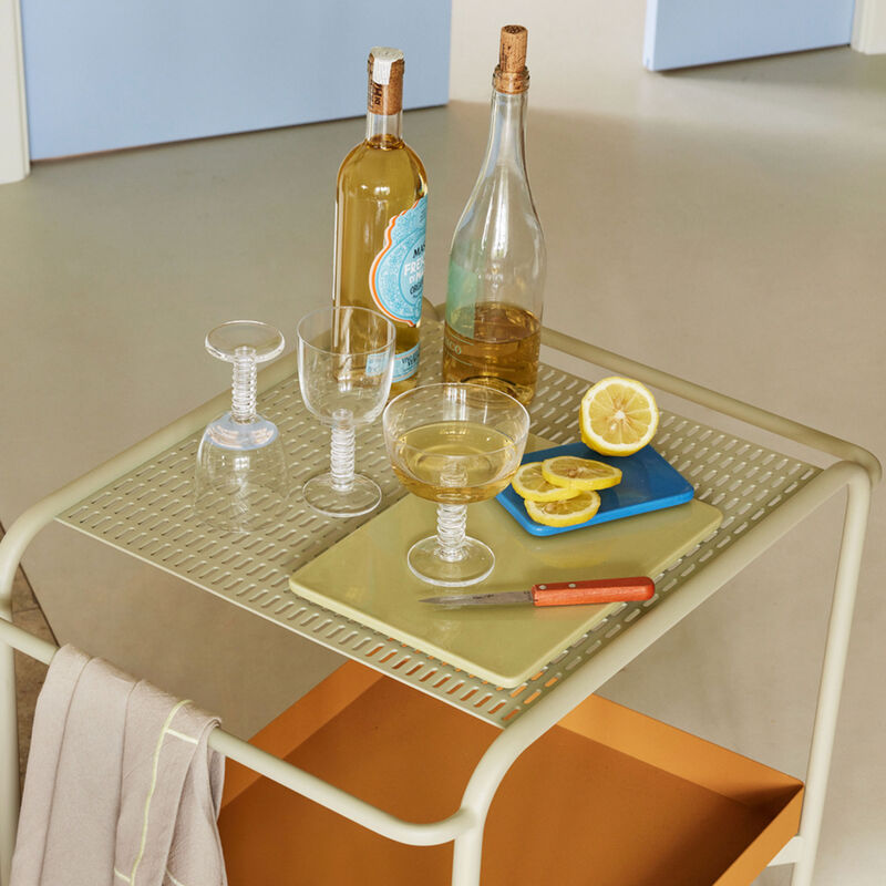 Hübsch Clink champagneglas, klar