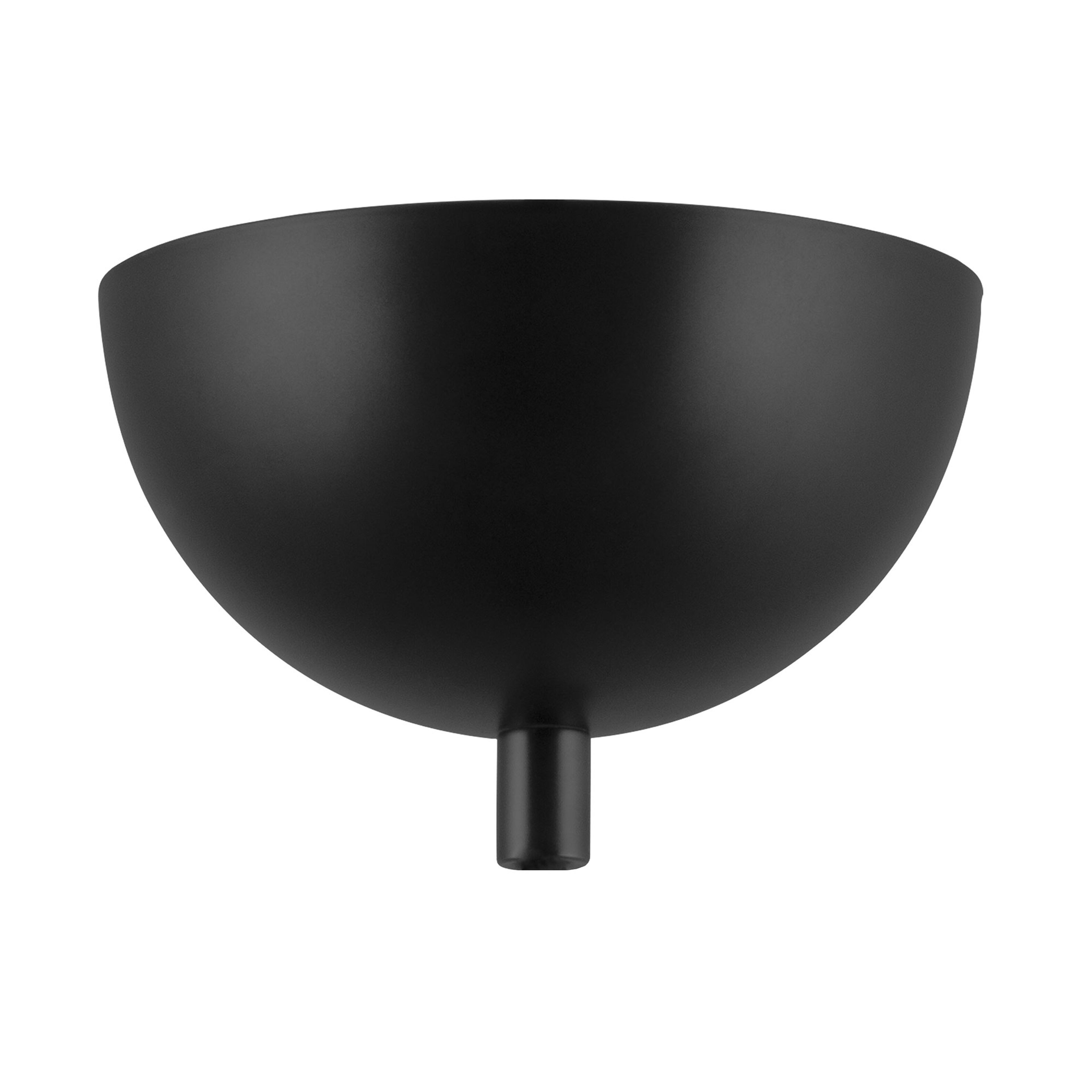 Globen Lighting Takkopp rund, svart