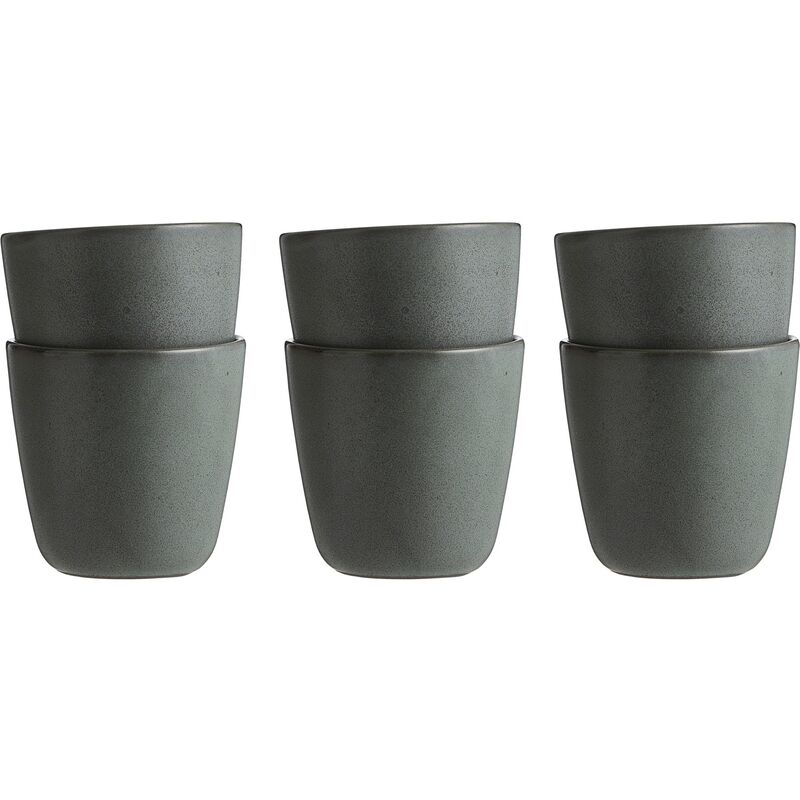 RAW Kopp 6 stk. Nordic Green