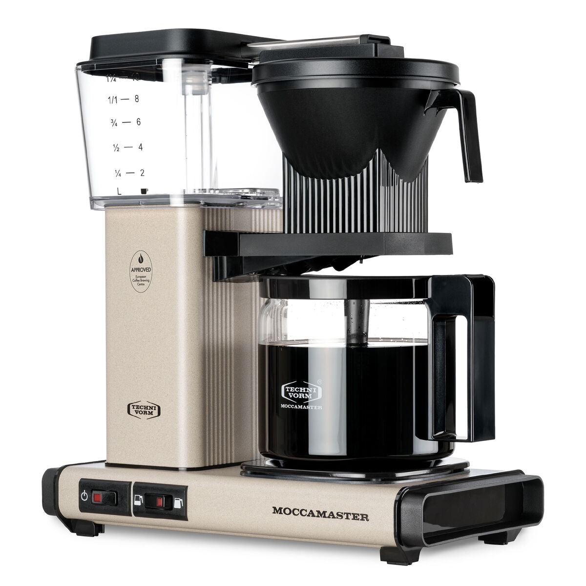 Moccamaster Optio Kaffebrygger Sand Stone