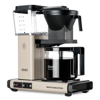 Moccamaster Optio Kaffebrygger Sand Stone