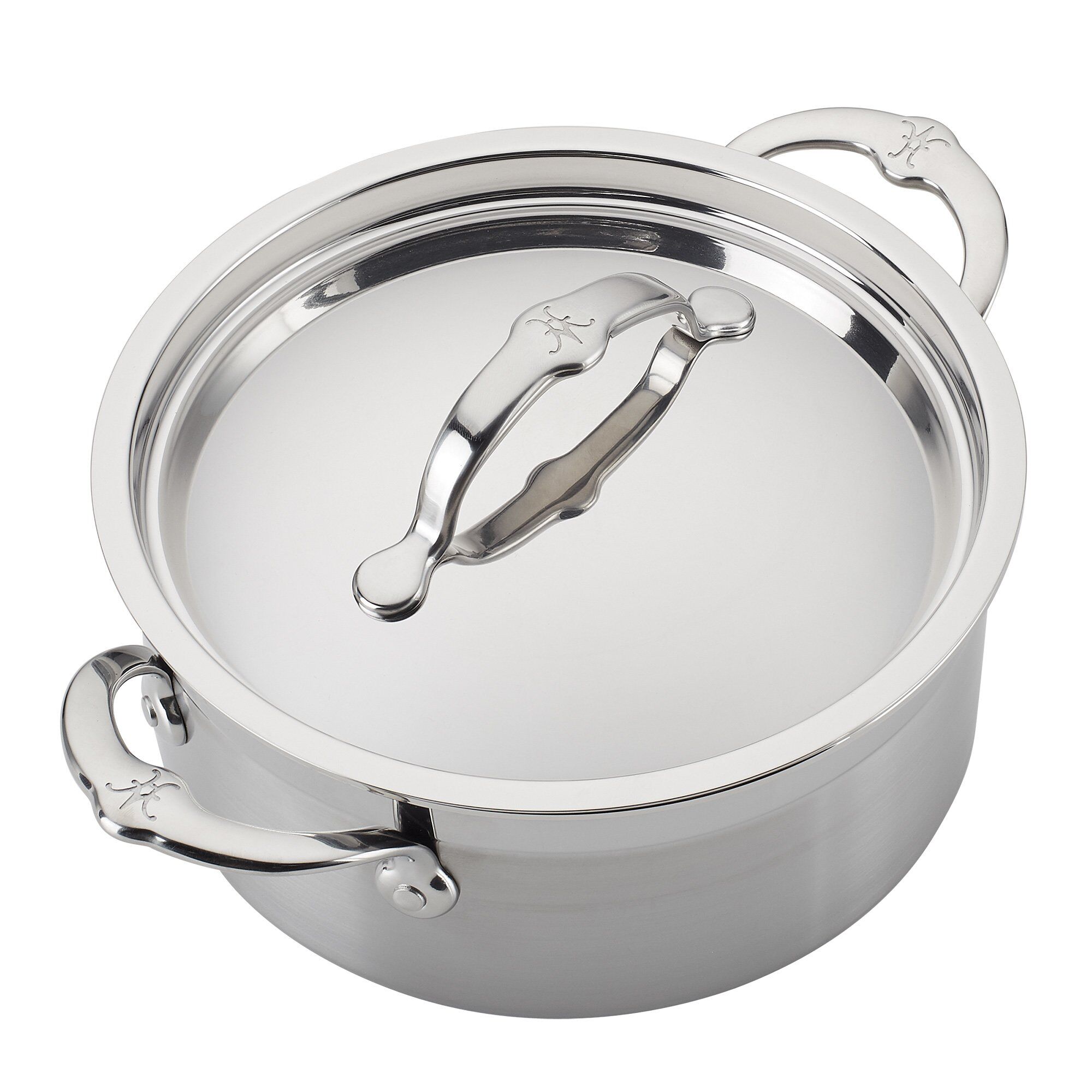 Hestan - Probond gryte med lokk 2,8L stål