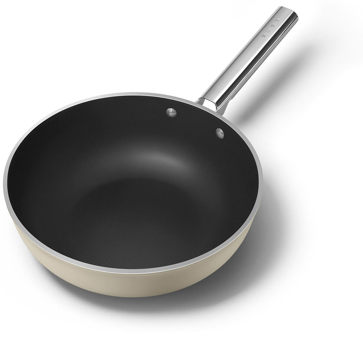 Wokkipannu 30 cm, creme