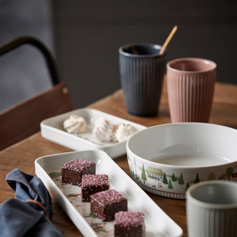 Plissé termokrus 25 cl, 2 stk, midnight blue