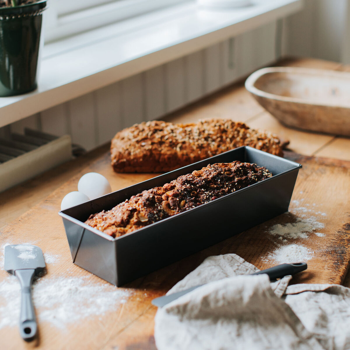 Brody brödform 36 cm, kolstål