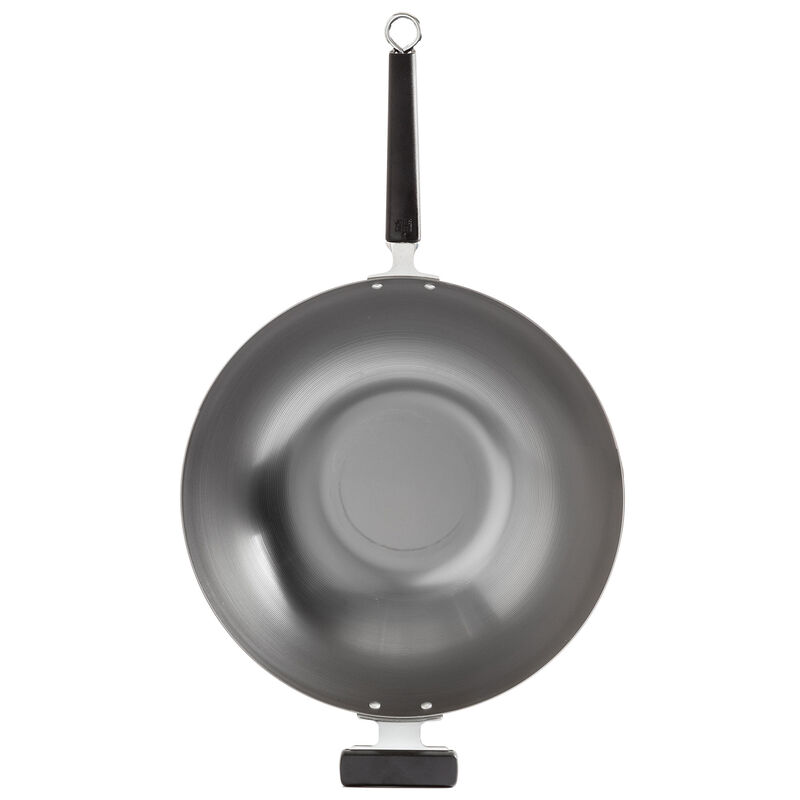 Professional wokpanna 30 cm, kolstål