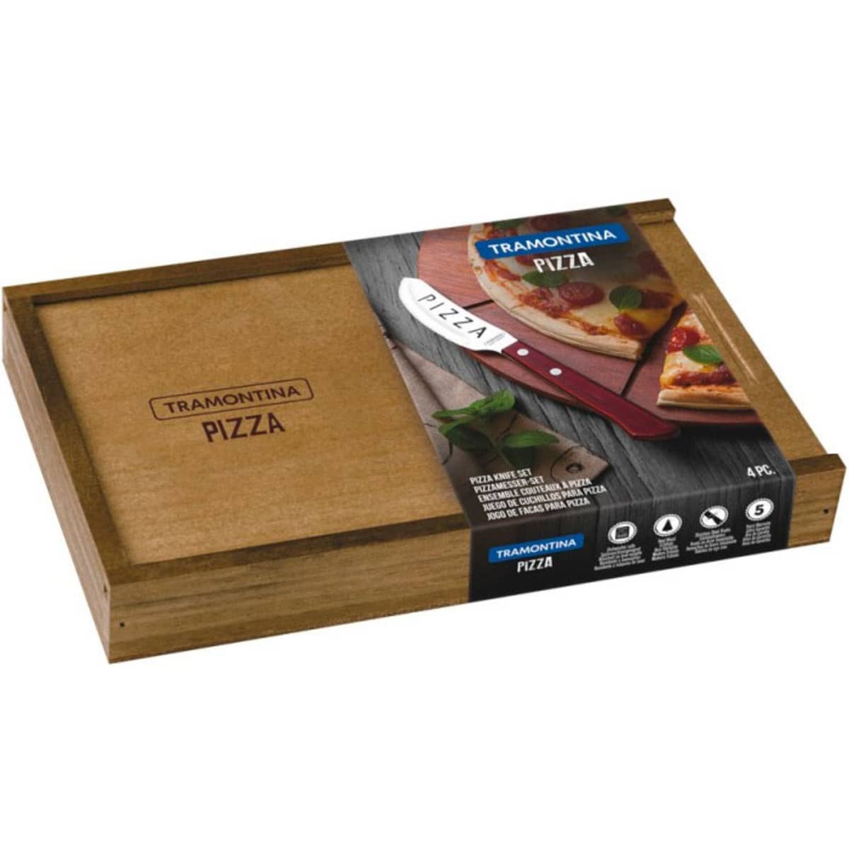 Churrasco kniv 4-pack