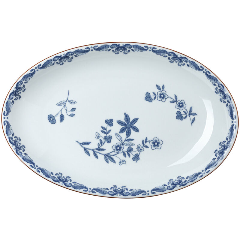 Ostindia Ovalt Serveringsfat 33 x 22 cm