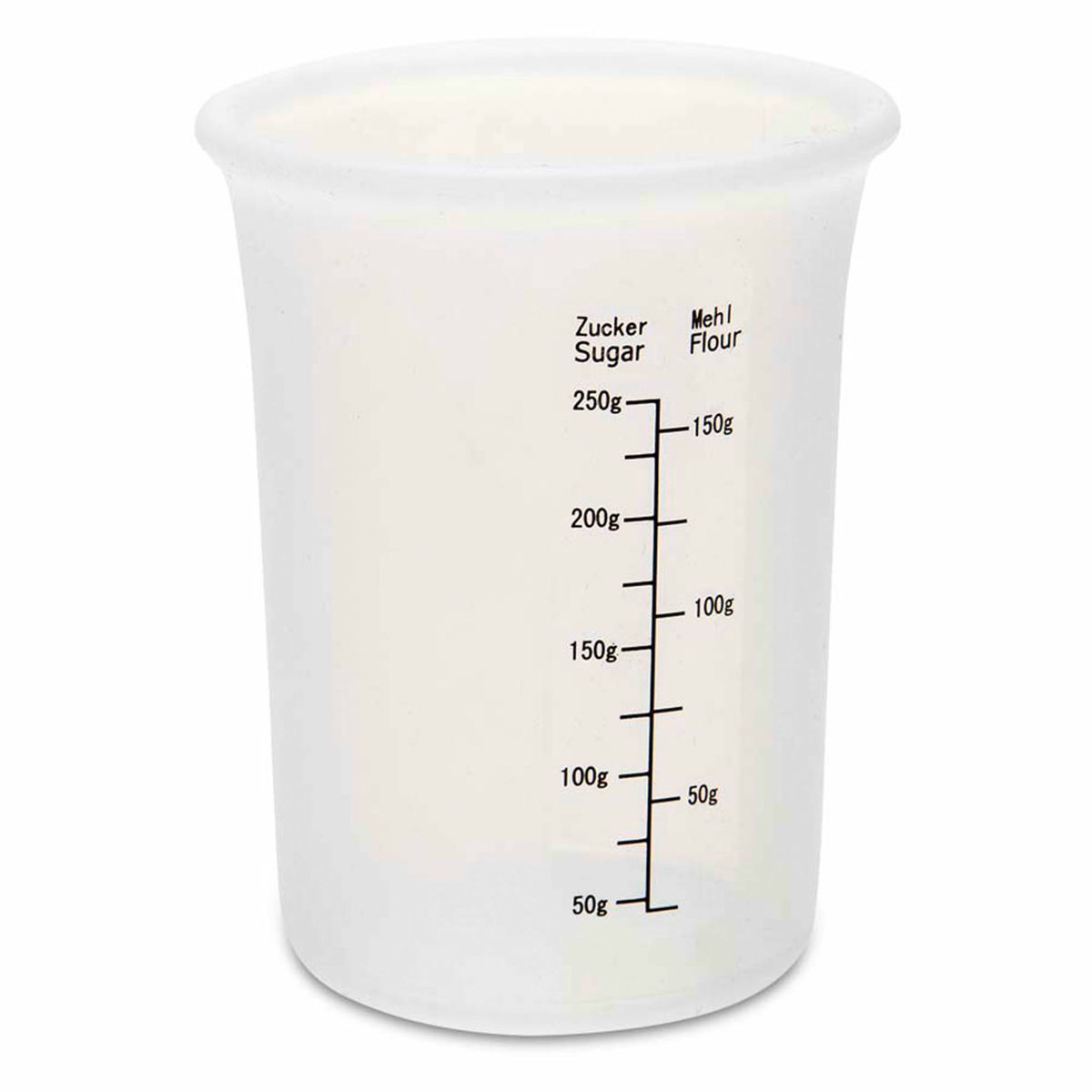 Målebæger i silikon 250 ml