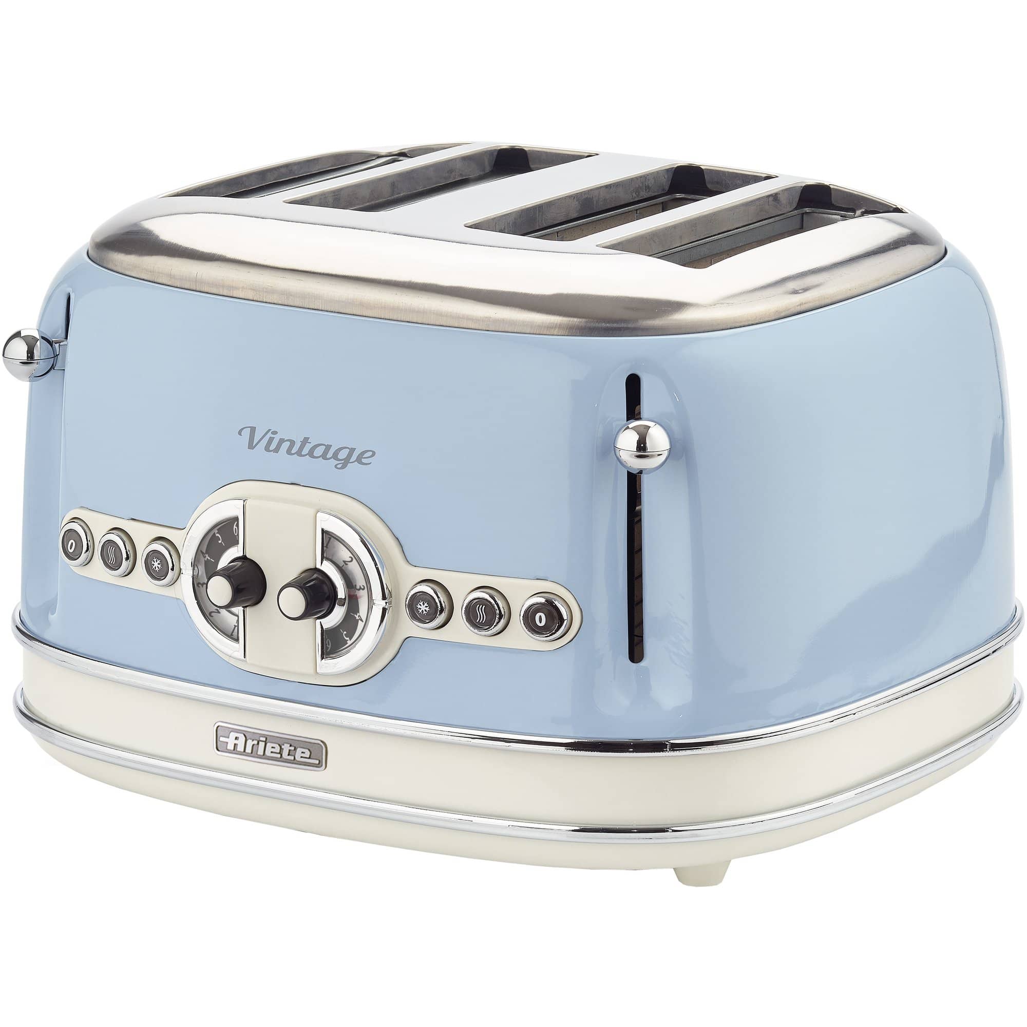 Toaster 4 skiver blå