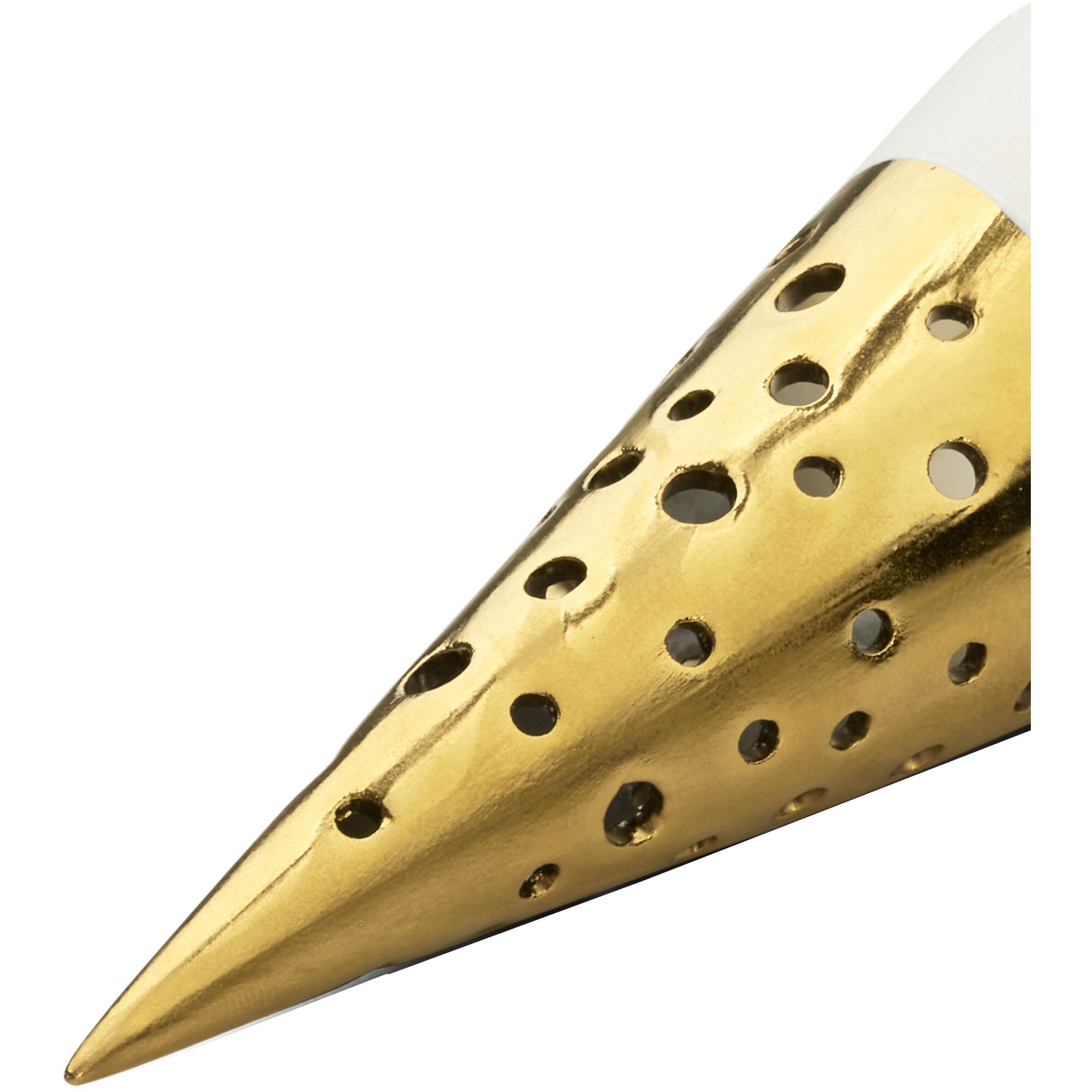 Alternativ bild 1 för Kähler Nobili julstrut, medium, Ø 4,5 cm, guld