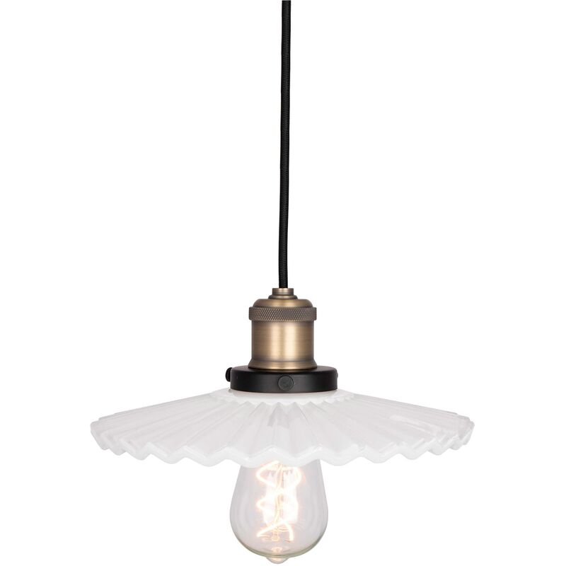 Cobbler Pendel 25 cm, vit