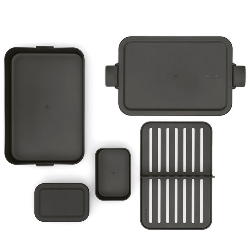 Make & Take Bento matboks XL, mørkegrå