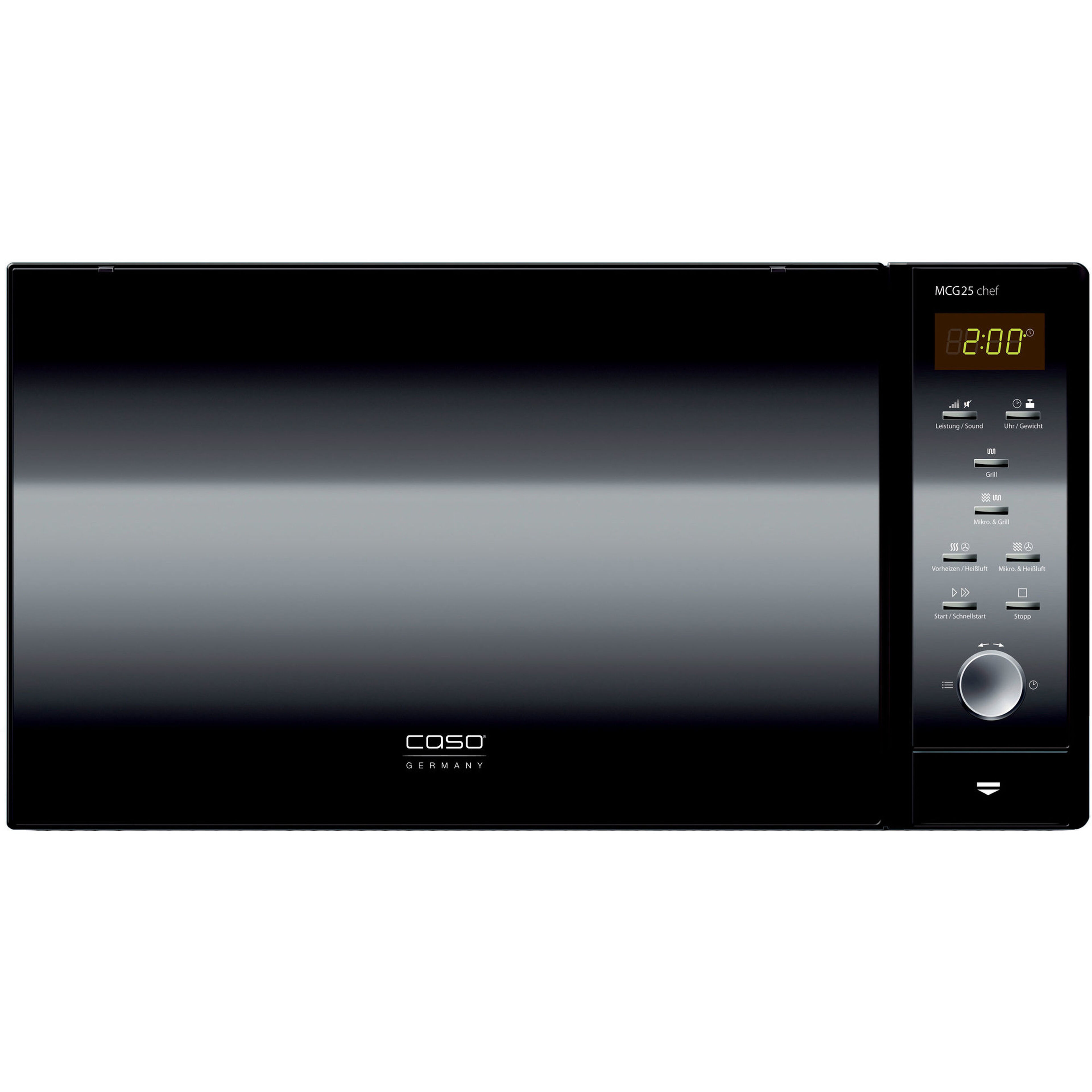MCG25 Chef Black mikrovågsugn