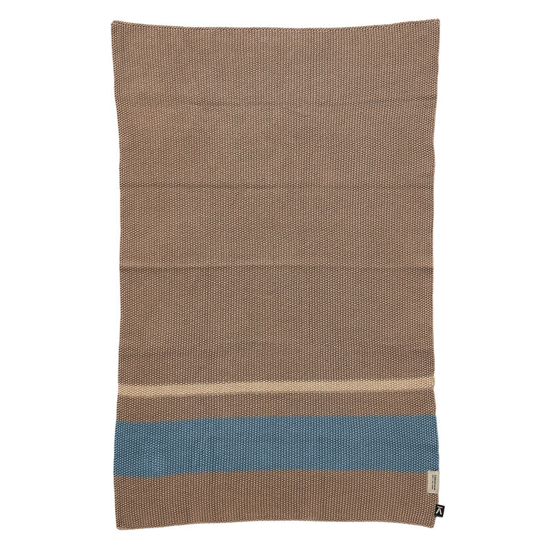 Kjøkkenhåndkle 50 × 80 cm, beige/blå