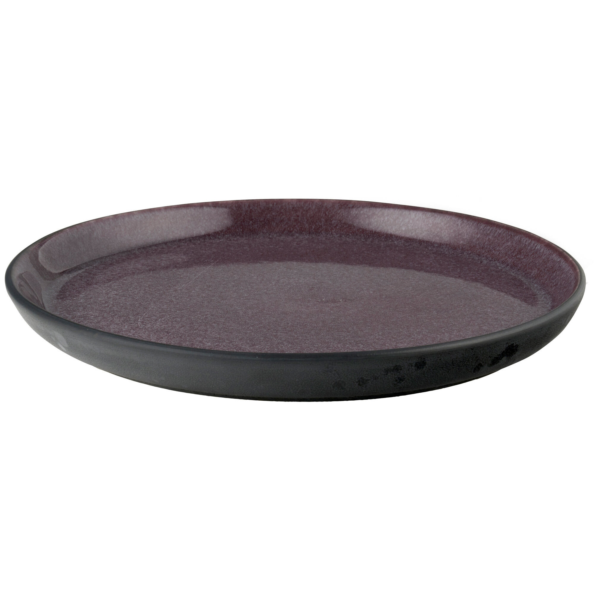 Tallrik Gastro 21 cm svar/lila Bit