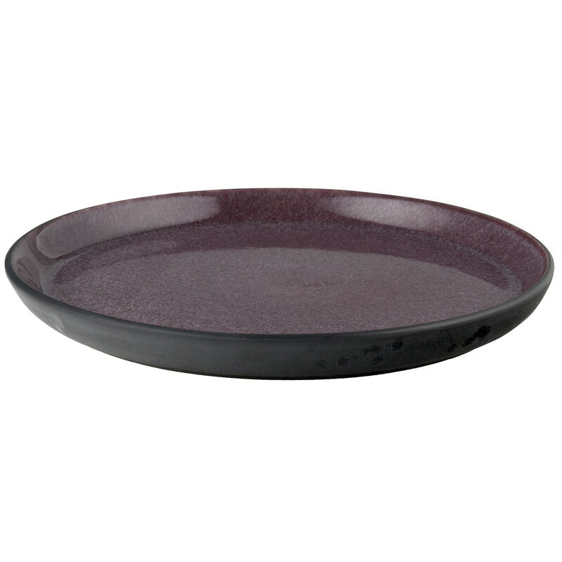 Gastro-lautanen, 21 cm, musta/liila