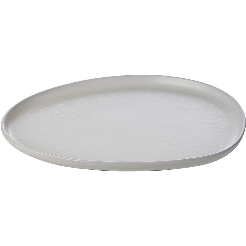 RAW Organic frokosttallerken, 24x21 cm, arctic white