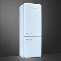 Smeg FAB38RPB6 högerhängd kyl/frys 70 cm, pastellblå