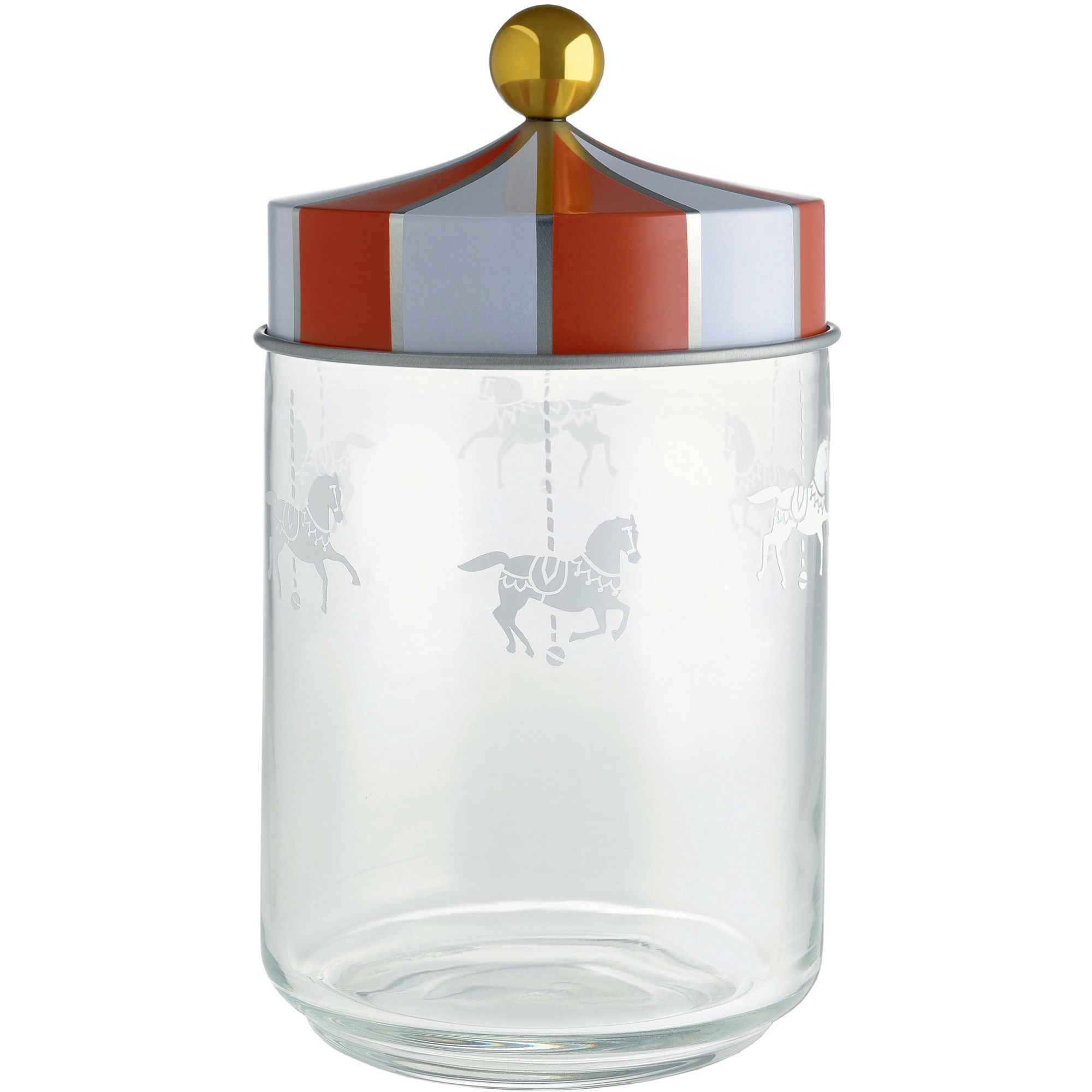 Circus Glasskrukke med Hermetisk Lokk 100 cl