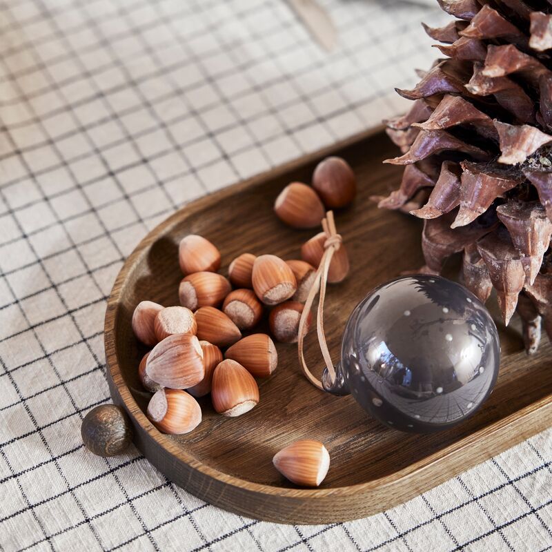 Inka puutarjotin 34 cm, dark