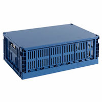 Colour Crate -kansi large, tummansininen