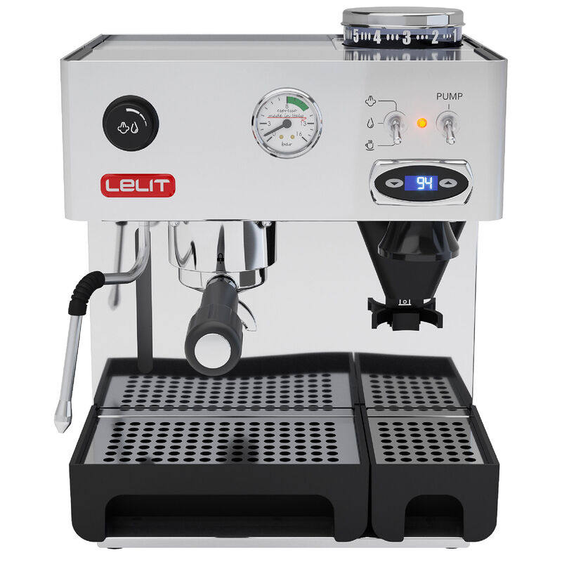 PL042TEMD Anita espressomaskin, rustfritt stål