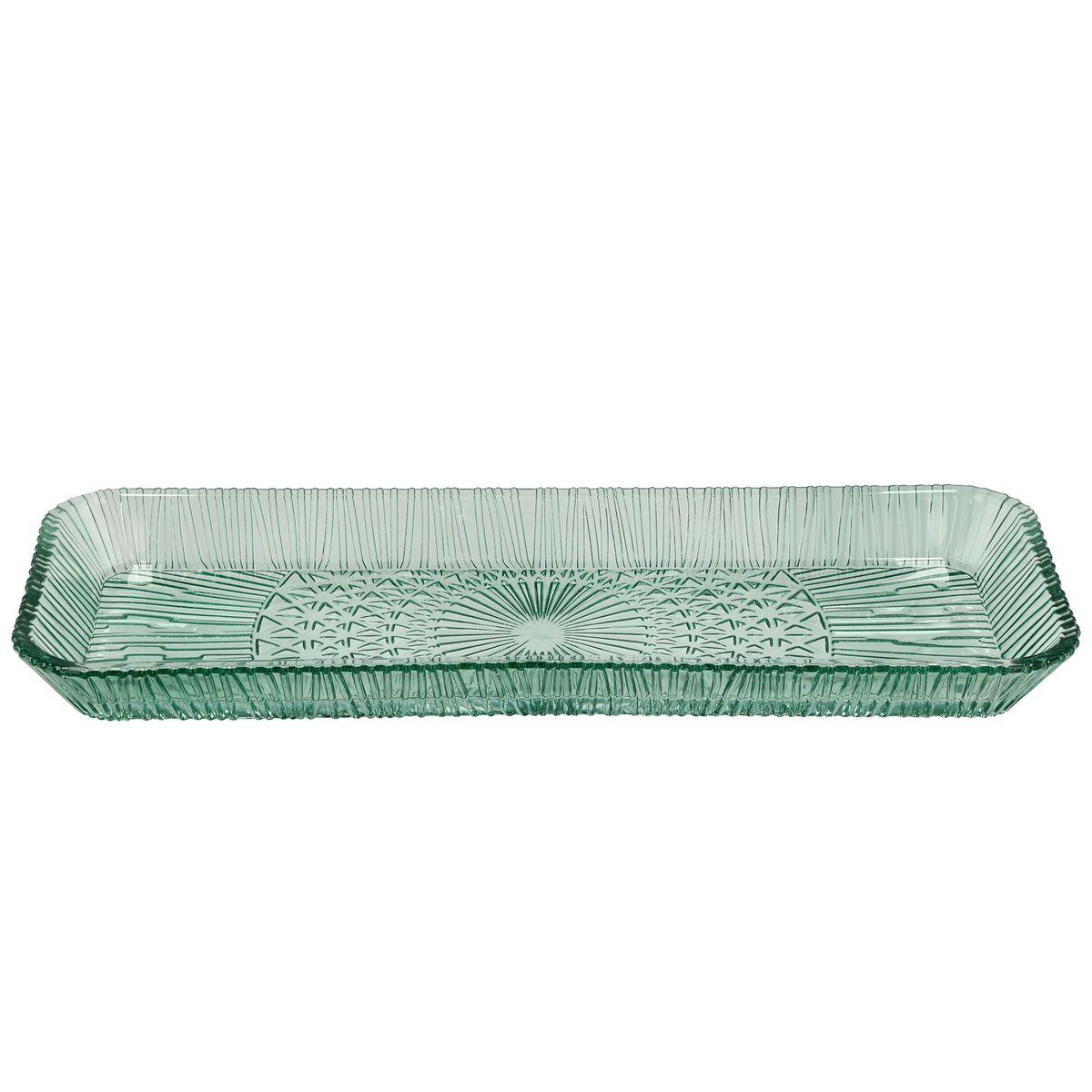 Kusintha Serveringsfad 38 x 14 cm, grøn