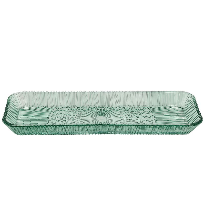 Kusintha serveringsfat 38 x 14 cm, grön