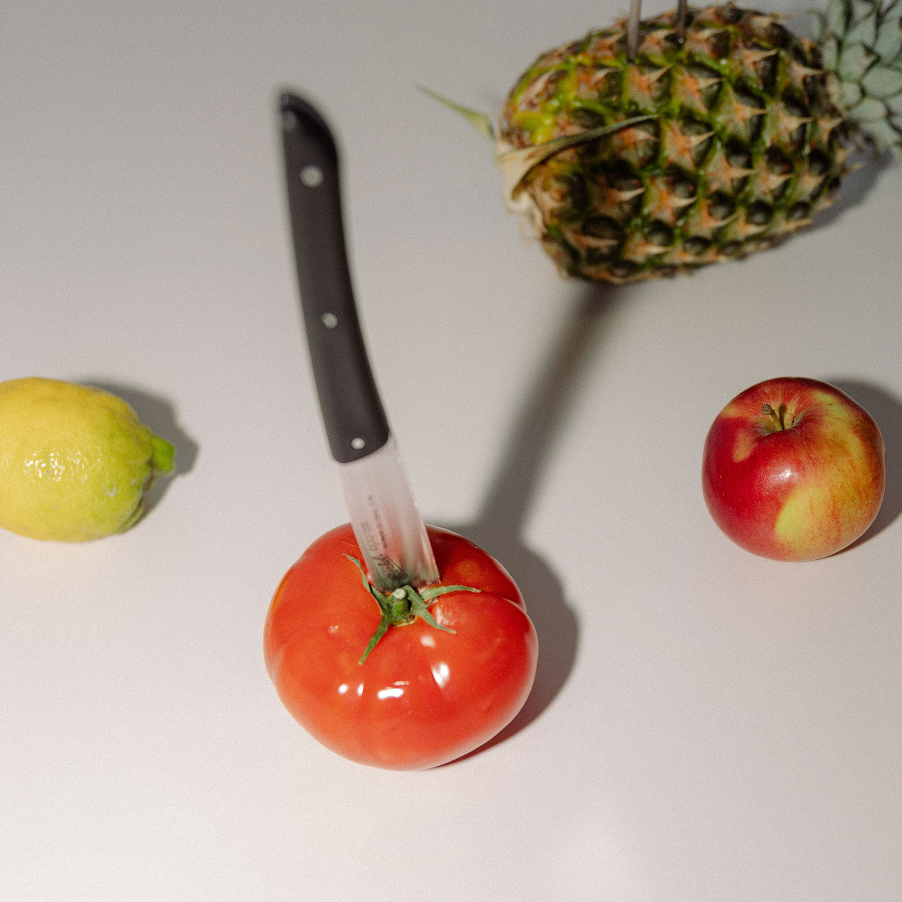 Steakkniv 4 stk, sort