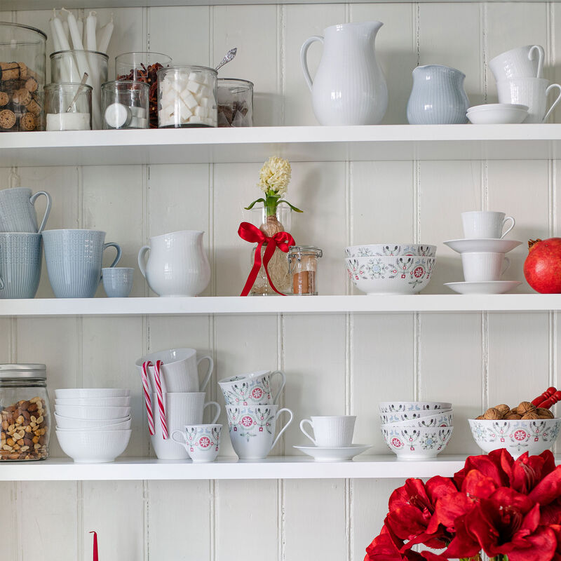 Swedish Grace Blå/grå Krus 50 cl.