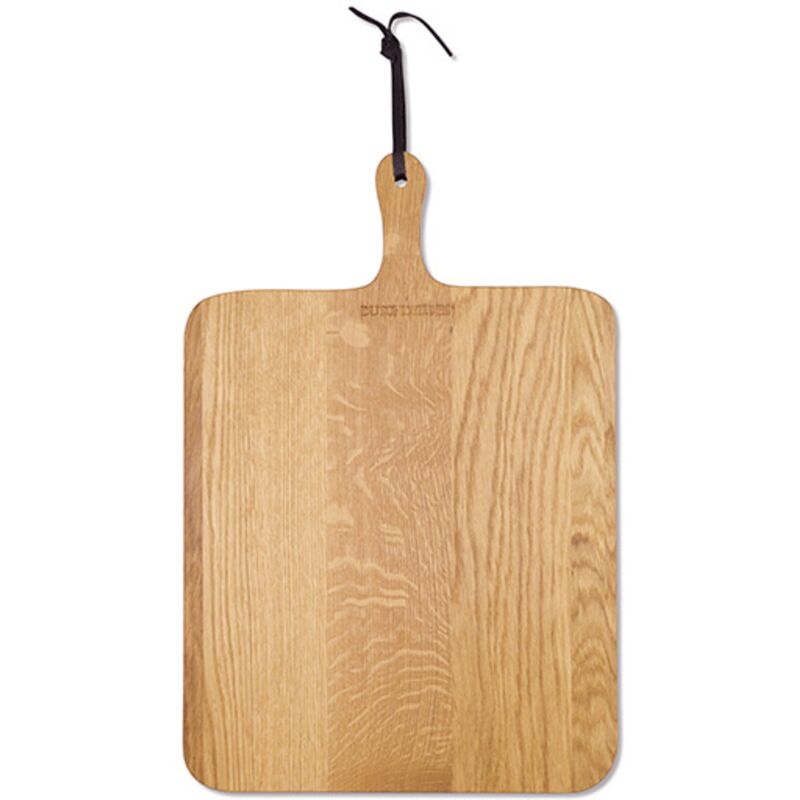 XL skjærebrett 34 x 39 cm, eik