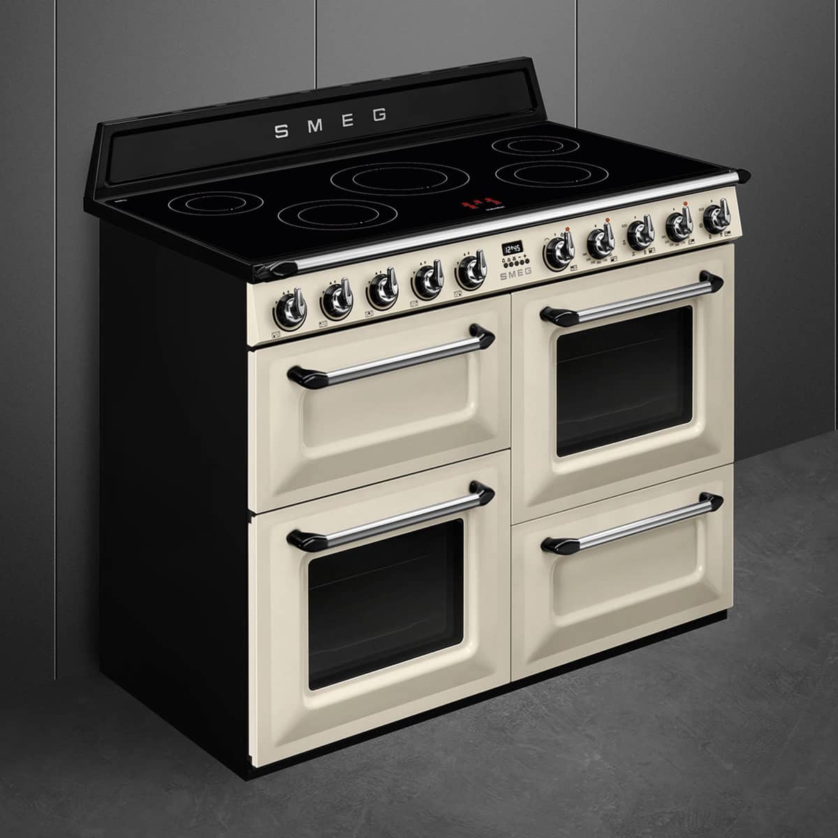 TR4110IP2 Victoria komfur med 3 ovne 110 cm, creme