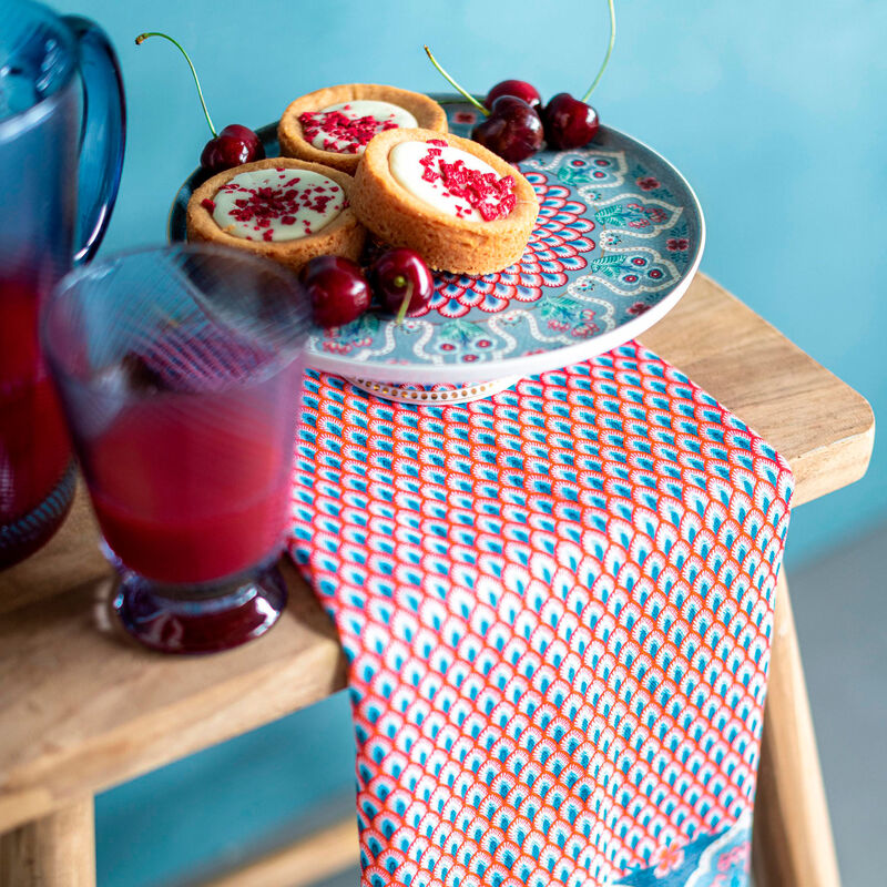 PIP Studio Kukkafestivaali kakkulautanen 21 cm, sininen