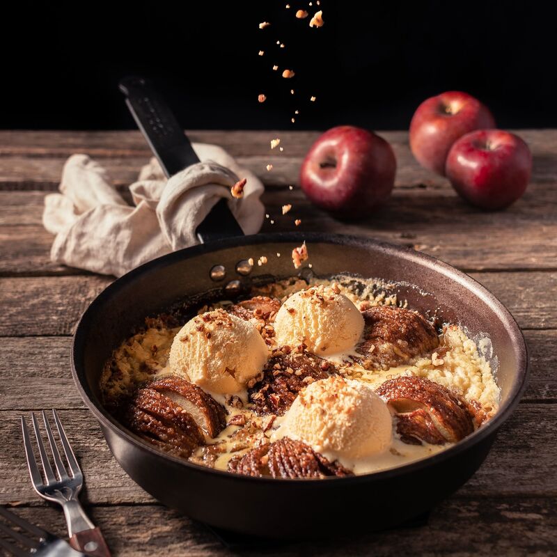 Stekpanna kolstål, 30 cm