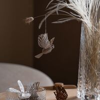 Paper Bird koriste 2-pakkaus, sand