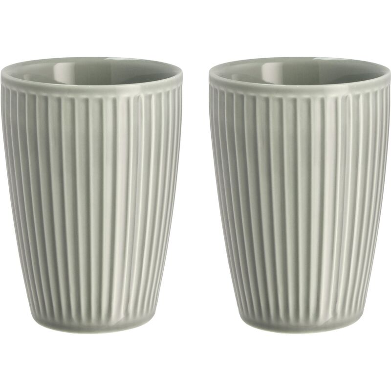 Plissé termokrus 25 cl, 2 stk, arctic ice