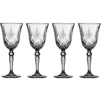 Melodia vitvinsglas, 4 stk.