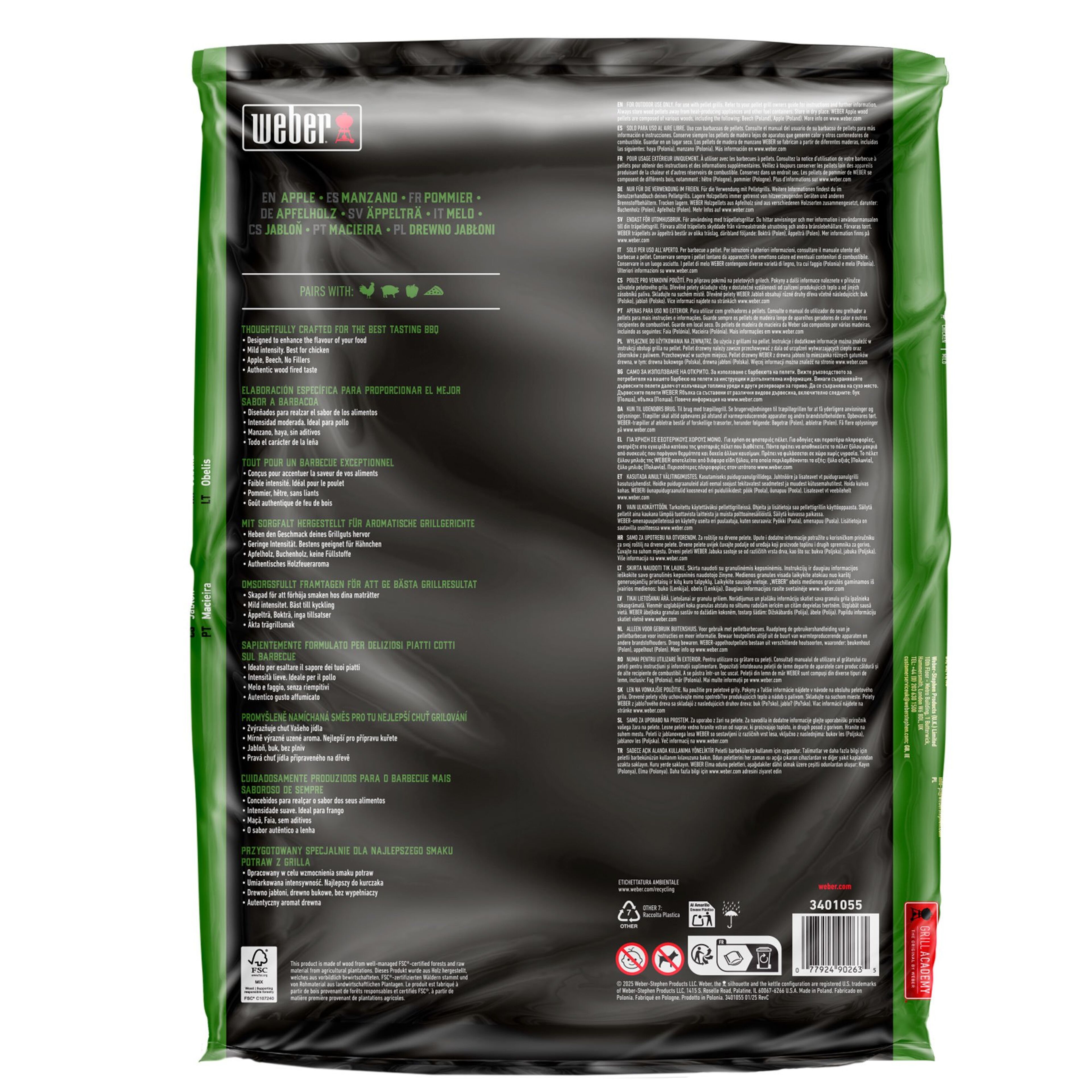 Træpiller – Æbletræ 8 kg