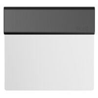 Emma deigskraper stål, svart