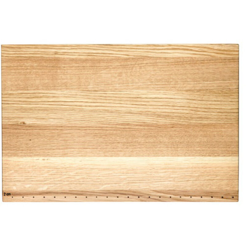 Skærebræt i eg, 55 x 38 x 5 cm.
