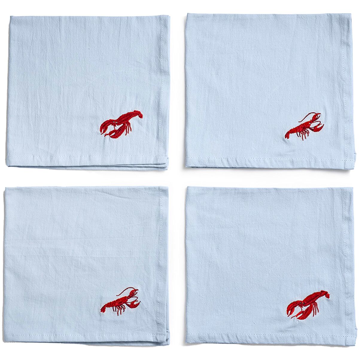 Crayfish servett 40x40 cm 4-pack