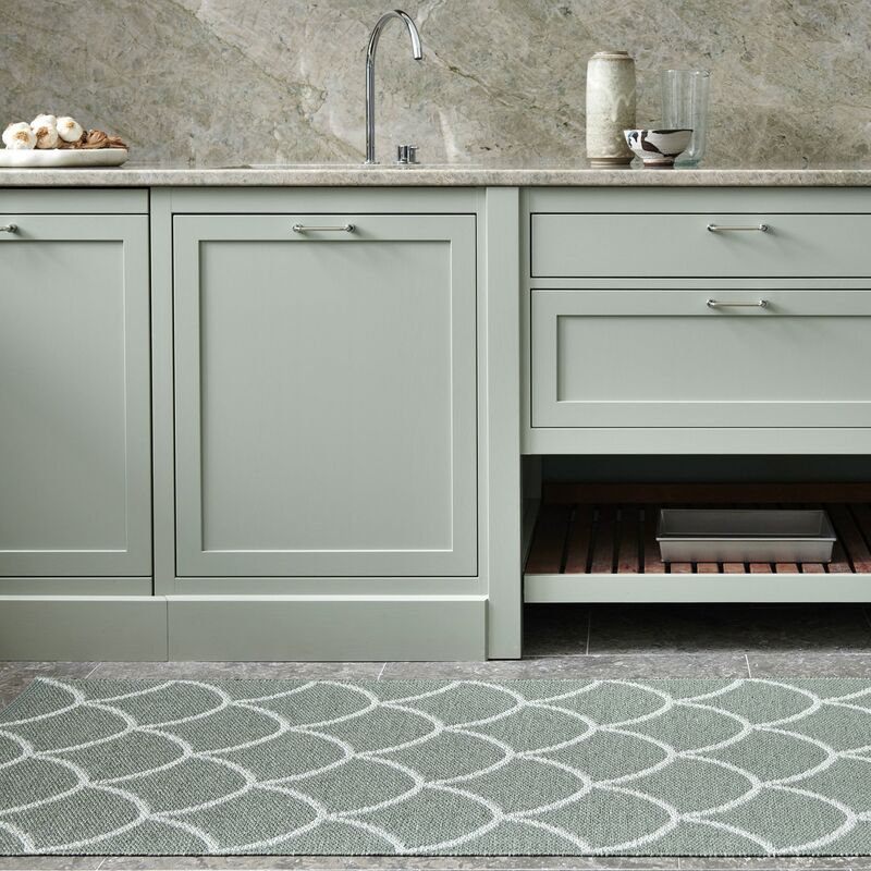 Matta Kotte, 70 x 225 cm, army/sage