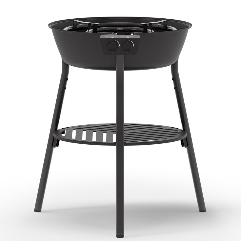 Gasbrænder med stativ LL sort 78 cm