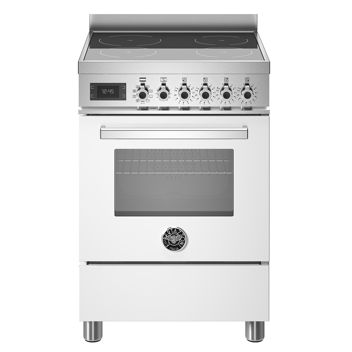 PRO64I1EBIT Professional induktionsspis med singelugn, 60 cm, vit