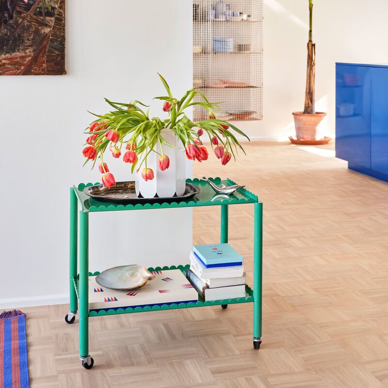 Arcs Trolley Low vogn, jade green